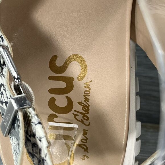 Circus by Sam Edelman Womens Nadine Ivory Multi Sandals Size 9.5 M - Picture 6 of 10